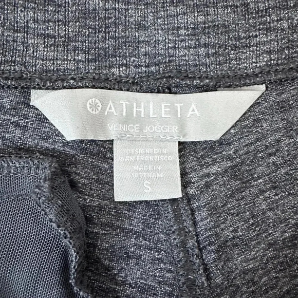 Athleta Venice Jogger | Heathered Black Gray | SZ S - Picture 9 of 11